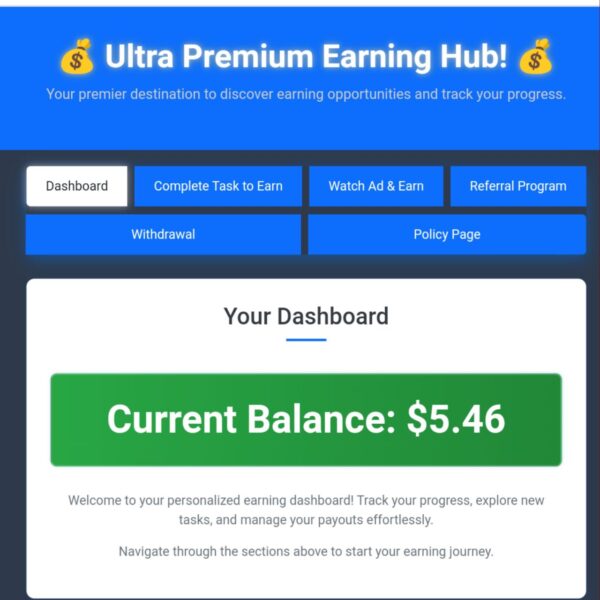 A reward Points Website for task based user engagement Adsterra